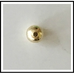 Solid Beads 3/16" Brass